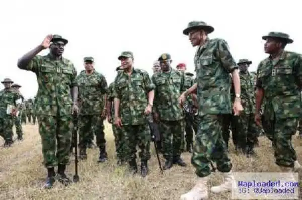 Nigerians Mock President Buhari For Looking Sick In Military Attire